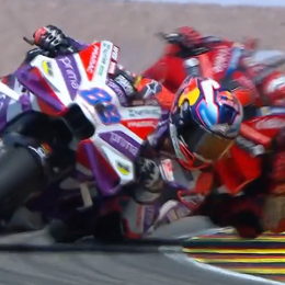 MotoGP: Jorge Martín le ganó el duelo a Pecco Bagnaia y festejó en Alemania