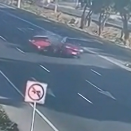 VIDEO: rozó a otro auto, perdió el control y mató a un abuelo y sus nietos
