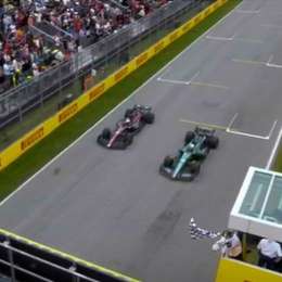 F1: el gran sobrepaso que no se vió en el GP de Canadá