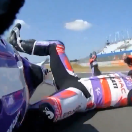 MotoGP: el gesto de Miller tras la brutal caída de Zarco