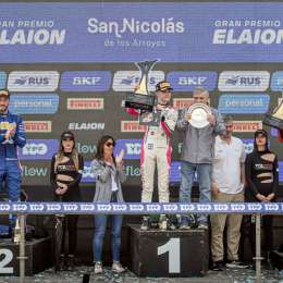 Montenegro sobre su 1ra victoria en el TC2000: "Ganarle una carrera a Canapino fue muy loco"