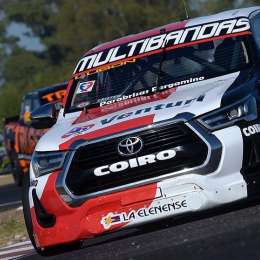 TC Pick Up: Lugón fue el más rápido y se quedó con el primer entrenamiento en La Plata