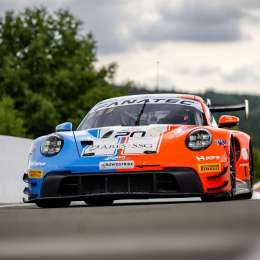 24 Horas de Spa: sin Varrone en pista, la pole fue para el Porsche de Cairoli