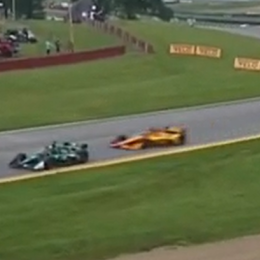 IndyCar: la peligrosa maniobra de Grosjean contra Canapino en Mid-Ohio