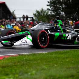 IndyCar: Canapino vio la bandera a cuadros en el duro circuito de Mid-Ohio