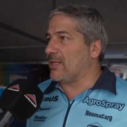 Cruzzetti sobre el auto de Matías Canapino: "Estamos pensando en una alternativa de como reemplazarlo"