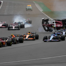 El brutal accidente que tuvo lugar en la última visita de la F1 en Silverstone