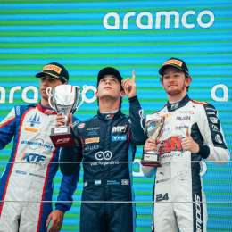 VIDEO: así sonó el himno argentino en el podio de la F3 en Silverstone