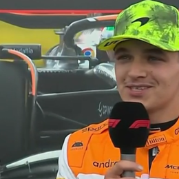 F1: Norris: "Fue espectacular pelear con Verstappen y Hamilton"