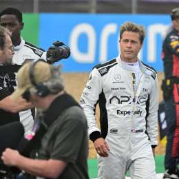 Brad Pitt reveló más detalles sobre la película de la F1 tras girar en Silverstone