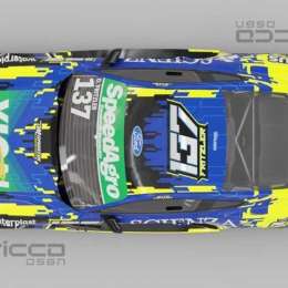 TC: Otto Fritzler mostró la decoración de su auto sobre un Mustang y se ilusionó