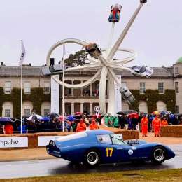 El Pronello Huayra Ford giró en Goodwood, ¡Bajo lluvia!