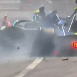 Fórmula E: escalofriante accidente en el ePrix de Roma