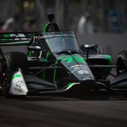IndyCar: ¡Bajo la lluvia! Canapino logró su mejor clasificación en Toronto