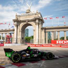 IndyCar: Canapino se la juega y pelea por meterse dentro del top 10 en Toronto