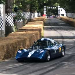 El guiño del Festival de Goodwood al Huayra de Pronello