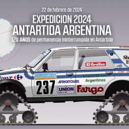 La Primera Misión Argentina al Dakar, rumbo a la Antártida