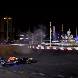Un Fórmula 1 conmocionó Madrid