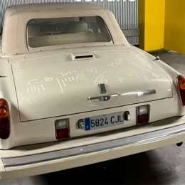 Encontraron el Rolls-Royce de Julio Iglesias