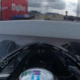 IndyCar: Canapino protagonizó un trompo en el óvalo de Iowa
