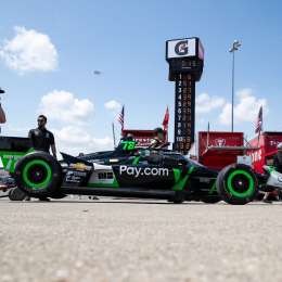 IndyCar: Canapino dejó atrás el entrenamiento en Iowa