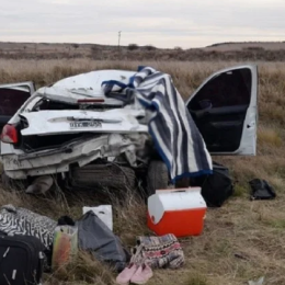 Tragedia en la ruta 35: una mujer falleció tras un vuelco