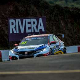 TCR South America: Montenegro, dueño del segundo entrenamiento en Rivera