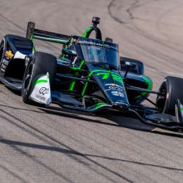 IndyCar: Canapino logró un meritorio puesto 16 en la primera carrera de Iowa