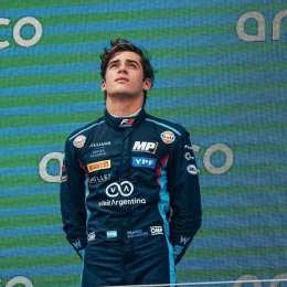 Podio de Colapinto en la Final de la F3 en Hungría