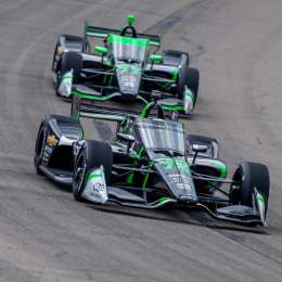 IndyCar: Canapino arrancó el domingo con un resultado que hace ilusionar a todos
