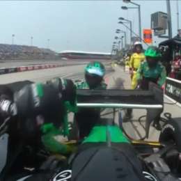 IndyCar: los mecánicos del Juncos Racing hacen todo para que Canapino pueda seguir
