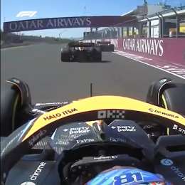 F1: la gran largada de Piastri en el GP de Hungría desde adentro