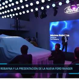 VIDEO: Robayna presentó la flamante Ford Ranger