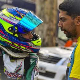 La joven piloto de sólo 11 años que entró en la historia del karting nacional