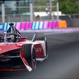 Fórmula E: accidente de Fenestraz y campeonato para Dennis en Londres