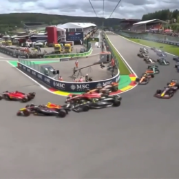 F1: el encontronazo entre Sainz y Piastri que los complicó en Bélgica