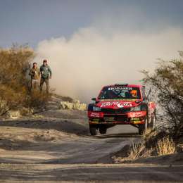 Rally Argentino: Martín Scuncio arrancó adelante en la Vuelta de la Manzana