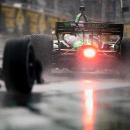 Por el clima, IndyCar tuvo que reprogramar la clasificación en Nashville