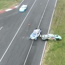 Peligroso incidente en la final del TC Mouras en La Plata