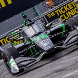 ¿Qué sensaciones tiene Canapino al manejar un IndyCar?