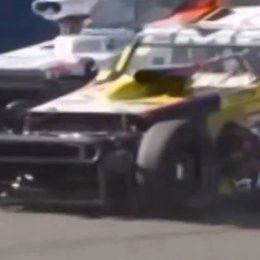 ¡Heroico! El Tiki Pérez Bravo terminó en tres ruedas y fue ovacionado por el público