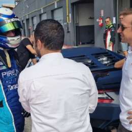 Ignacio Montenegro probó varios modelos de Honda en Italia