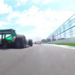 ¡A bordo! La salvada de Canapino desde la On Board de Newgarden