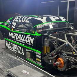 ¡EXCLUSIVO! La Chevy de Canapino a días de su regreso al TC