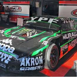 TC en Buenos Aires: llegó la Chevy 78 de Canapino al autódromo