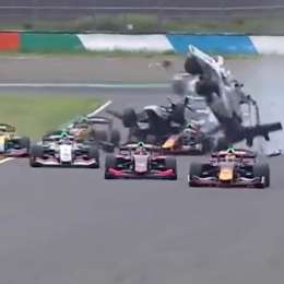 Brutal accidente en la Super Fórmula de Japón