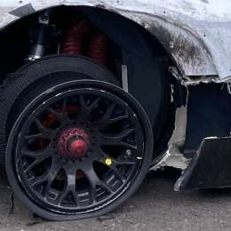 TC en Buenos Aires: así llegó el Toyota de Rossi a los boxes tras la final