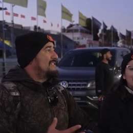 ¡Mucha pasión! Un padre con su hija recorrieron mas de 1000 Km para ver el TC en Buenos Aires