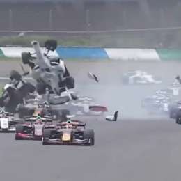 ¡Impactante!: el halo salvó la vida de un piloto de la Super Fórmula japonesa