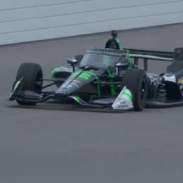 IndyCar: Canapino salió a clasificar en el óvalo de St. Louis